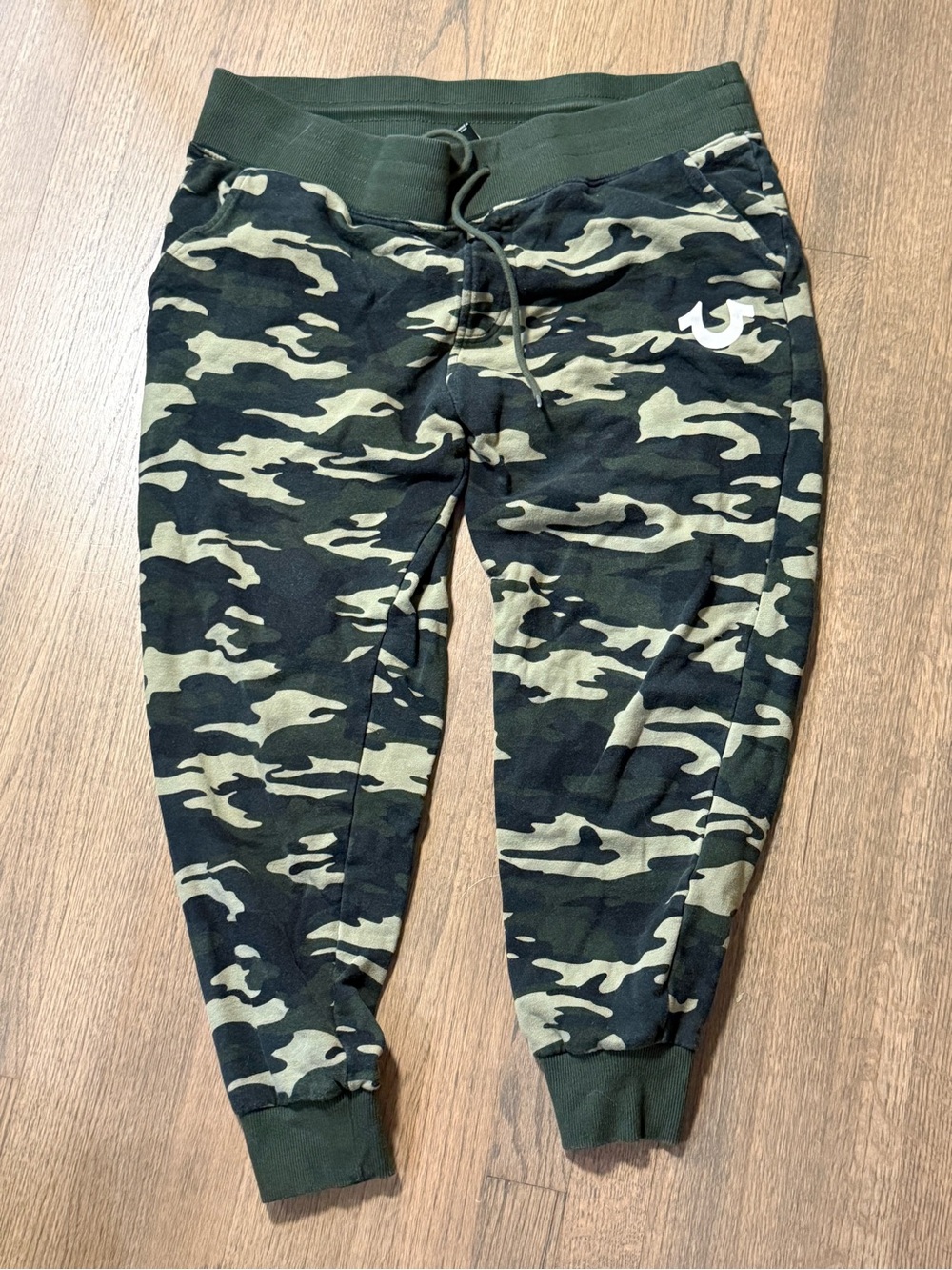 True Religion Camo Joggers Size XL